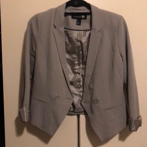 Professional & Cute Gray Blazer